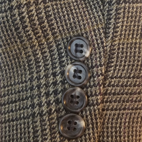 Men Blazer Jacket (48R) Evan-Piccone 100% lambswool - Picture 4 of 7